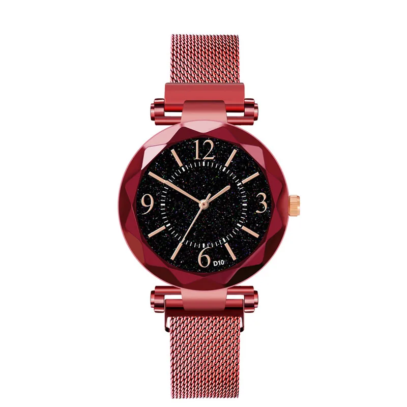 

Luxury Women Watch Starry Sky Bracelet Watches Stainless Wrist watch