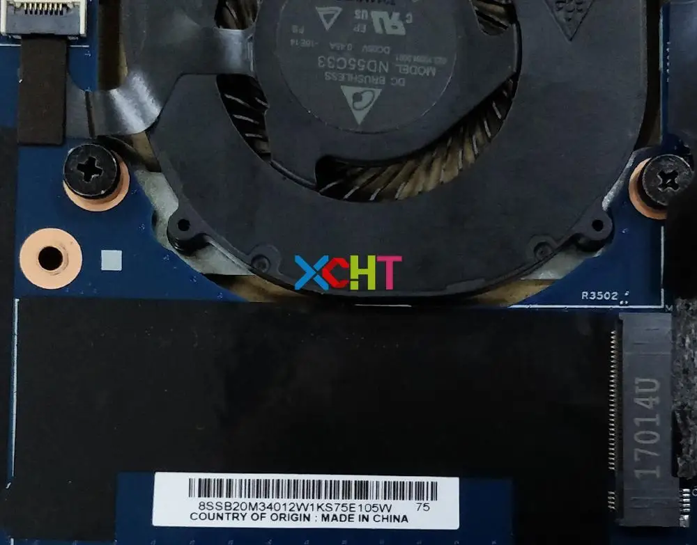 Для Lenovo ThinkPad X1 Yoga 2nd Gen. FRU : 01LV172 w i7-7600U CPU 8G RAM Материнская плата ноутбука