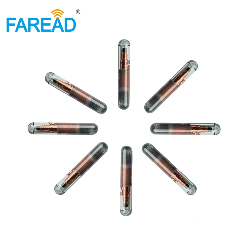 X100pcs HF vigo стеклянная бирка 2*12mm 13 56 Mhz RFID микротранспондер ISO15693|IC/ID карты| |