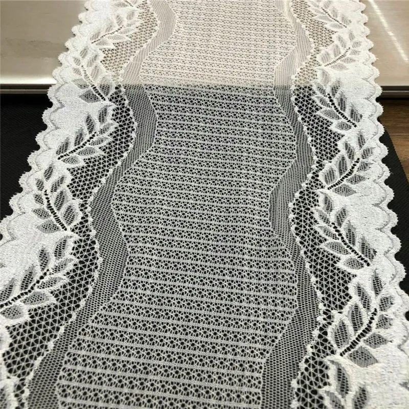 5yards/lot width 17.5cm 2colors presser elastic lace Wedding dress accessories garment fabric | Дом и сад