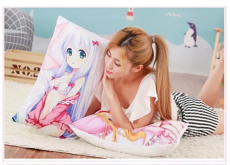 

Anime Eromanga Sensei Izumi Sagiri Plush Toys Stuffed Plush 55cm Pillow #967 for Kids Boys Children Birthday Gift