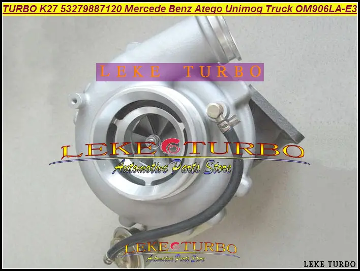 Турбокомпрессор TURBO K27 53279887120 53279707120 9060964699 A9060964699 для Mercedes Benz Atego Unimog Truck 2001- OM906LA E3 6.4L