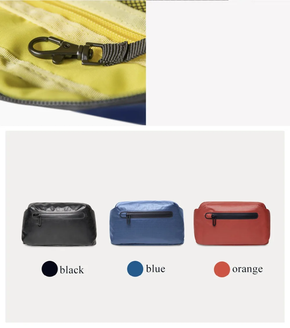 Xiaomi Mijia 90Fun поясная Сумка водоотталкивающая поясная сумка рюкзаки Предупреждение ющий светильник дизайн сумка на плечо