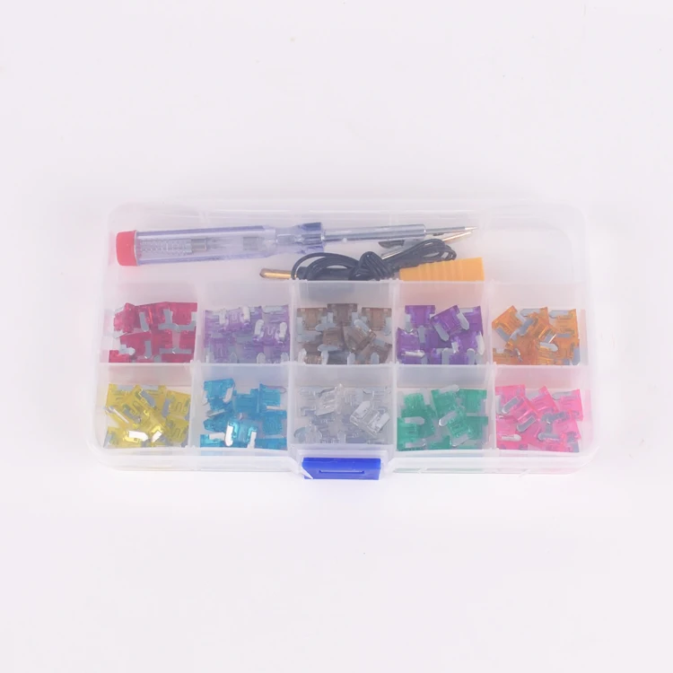 Generic Car Micro Mini Fuse 3/4/5/7.5/10/15/20/25/30/35A Pack of 100 + Test pen | Автомобили и мотоциклы