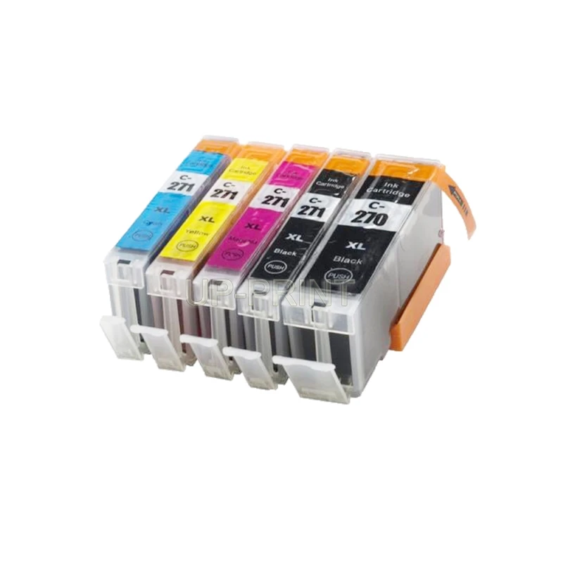 До 5 шт. PGI 270 CLI 271 совместимый чернильный картридж для Canon MG5720 MG5721 MG5722 MG6820 MG6821 MG6822