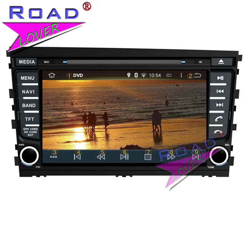 Roadlover Android 8 0 автомобильный ПК Мультимедийный dvd плеер видео для Hyundai Mistra 2013 Стерео