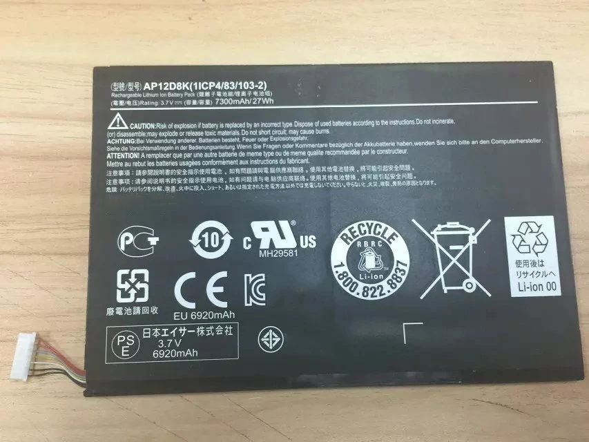 Новости Батарея для Acer Iconia W511P серии AP12D8K 1ICP4/83/103 2 3 7 V 27WH A3 A10 A11 W510 W510P