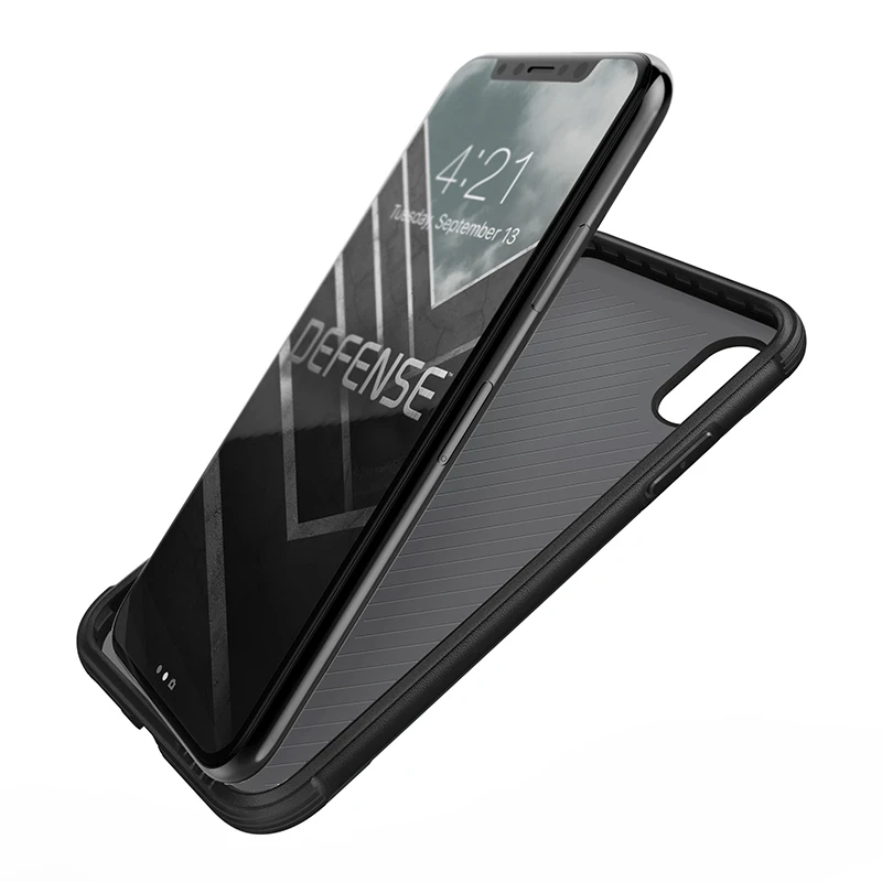 Чехол для телефона X-Doria защиты класса люкс iPhone XS X военный класс проверенный на