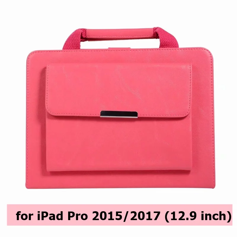 Hotpink A Чехол для iPad Pro 12,9,,,, чехол, пробуждение сна, умная кожаная сумка, мягкий чехол, для iPad Pro, 12,", Чехол, kimTHmall - Цвет: Hotpink A