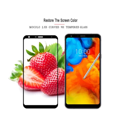 3D закаленное стекло для LG Q Stylus полное покрытие 9H защитная пленка