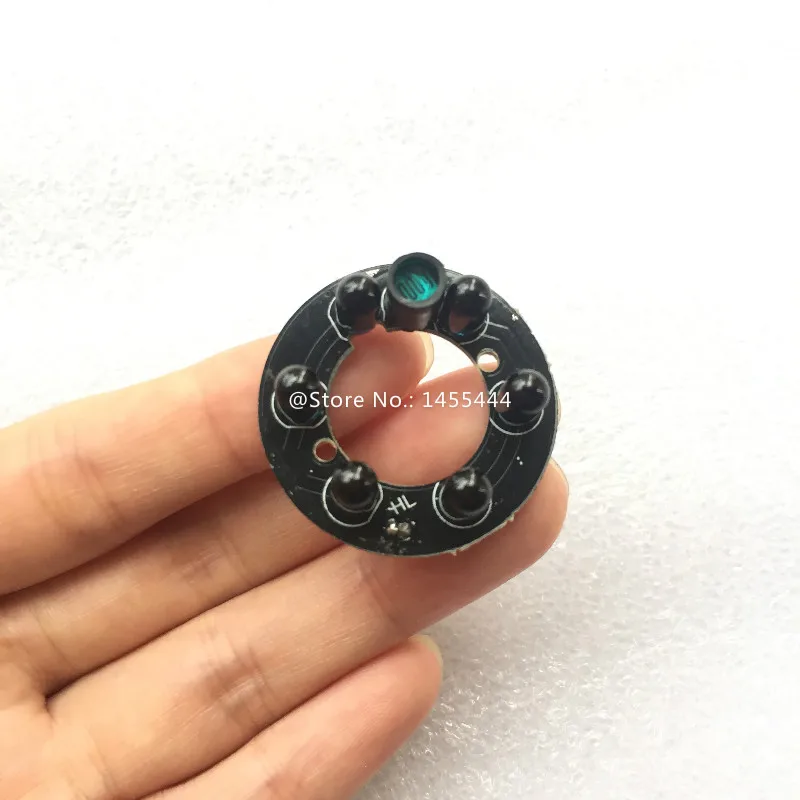 Lihmsek, 940 нм, 6 шт., черный светодиодный, невидимый, 940нм, ночное видение, 12в, ик, инфракрасный светодиодный щит, нет, светильник, ик-осветитель, аксессуары для видеонаблюдения