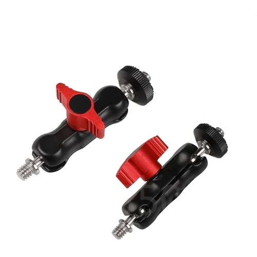 Magic Arm Monitor Mount w/двойные шаровые головки + винт 1/4 "для камеры полевой монитор LED