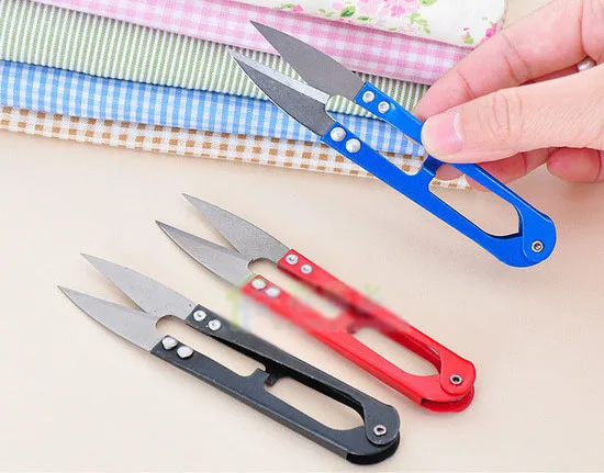 Маленькая швейная ткань ножницы резьба бисероплетение мини цветная пряжа MZ-6018 |