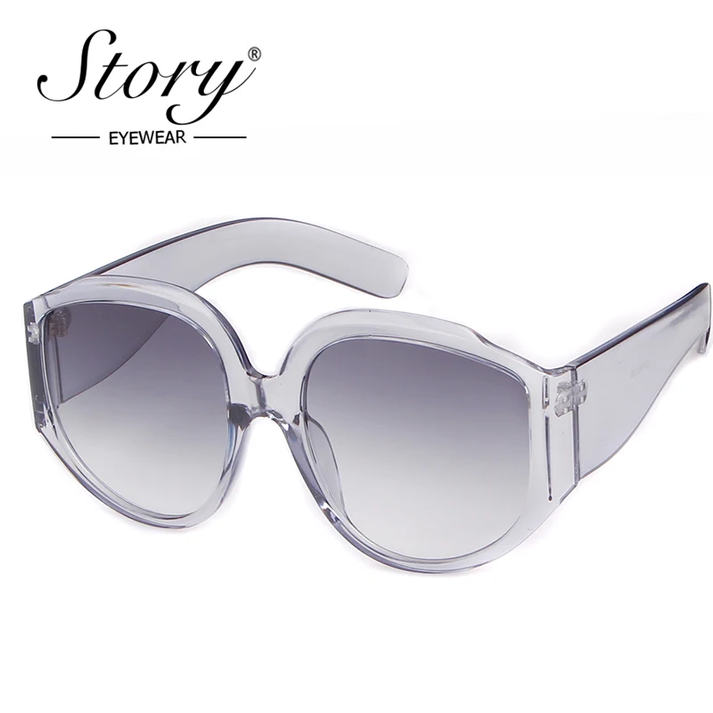 STORY брендовые негабаритные Солнцезащитные очки женские винтажные Квадратные