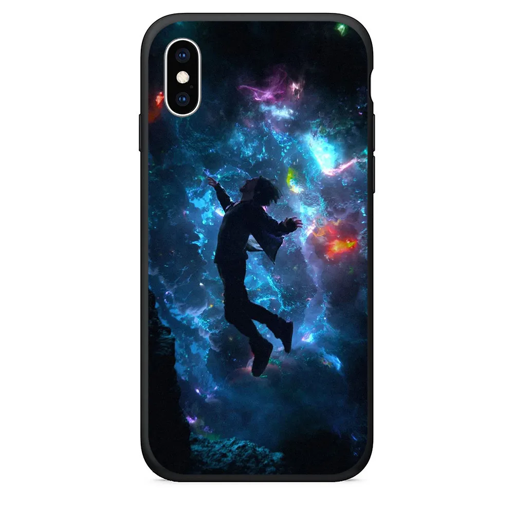 Черный мягкий ТПУ милый чехол для iphone xs max силиконовый 8 Plus чехлы 6 6S 5 SE Coque |