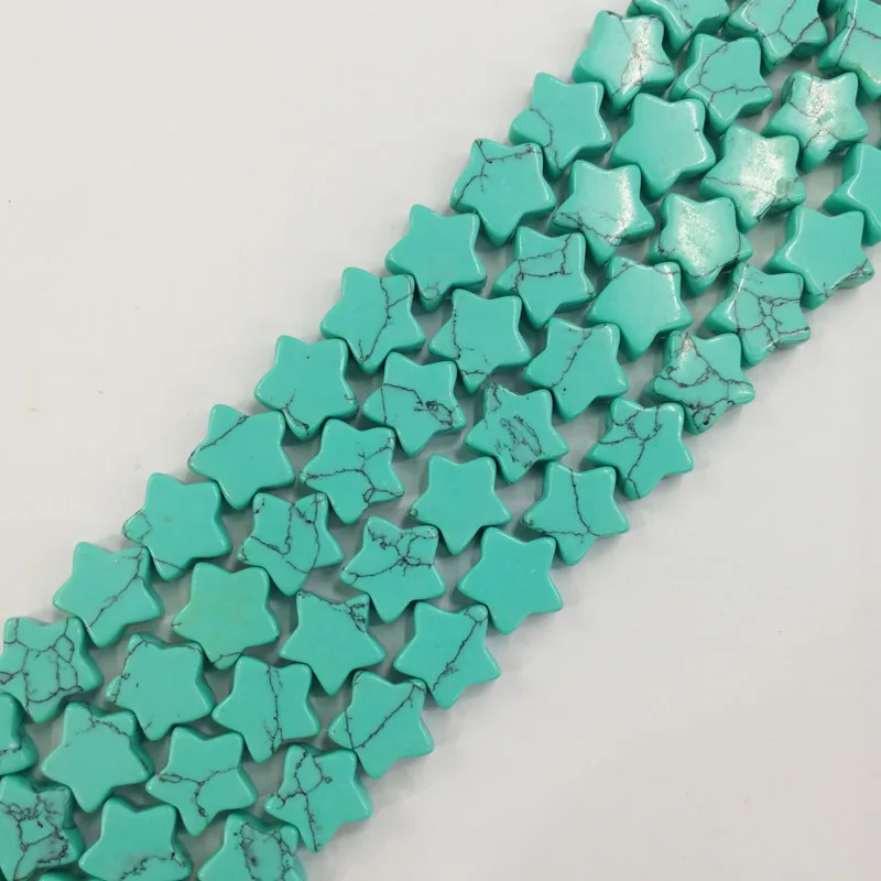 Wholesale fashion calaite stone Five-pointed star pendant charms pendants beads 36pcs/lot Free shipping | Украшения и аксессуары