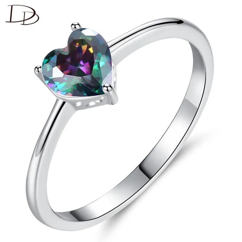 DODO Chic AAA циркониевые Свадебные Кольца для женщин белый золотой цвет модные