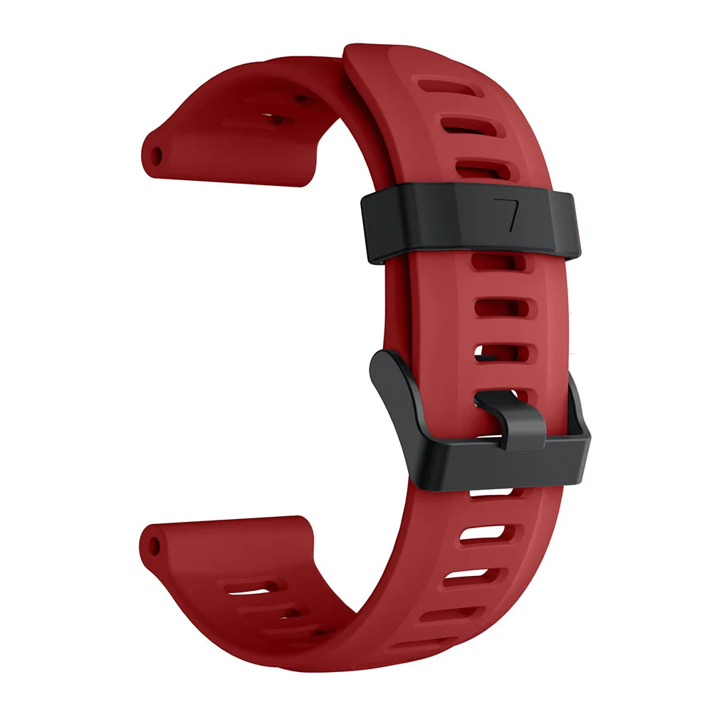 26 мм мягкий силиконовый сменный ремешок для часов Garmin Fenix 3/Fenix 3 HR/Fenix 5x Смарт-часы 26 мм силиконовый ремешок черный