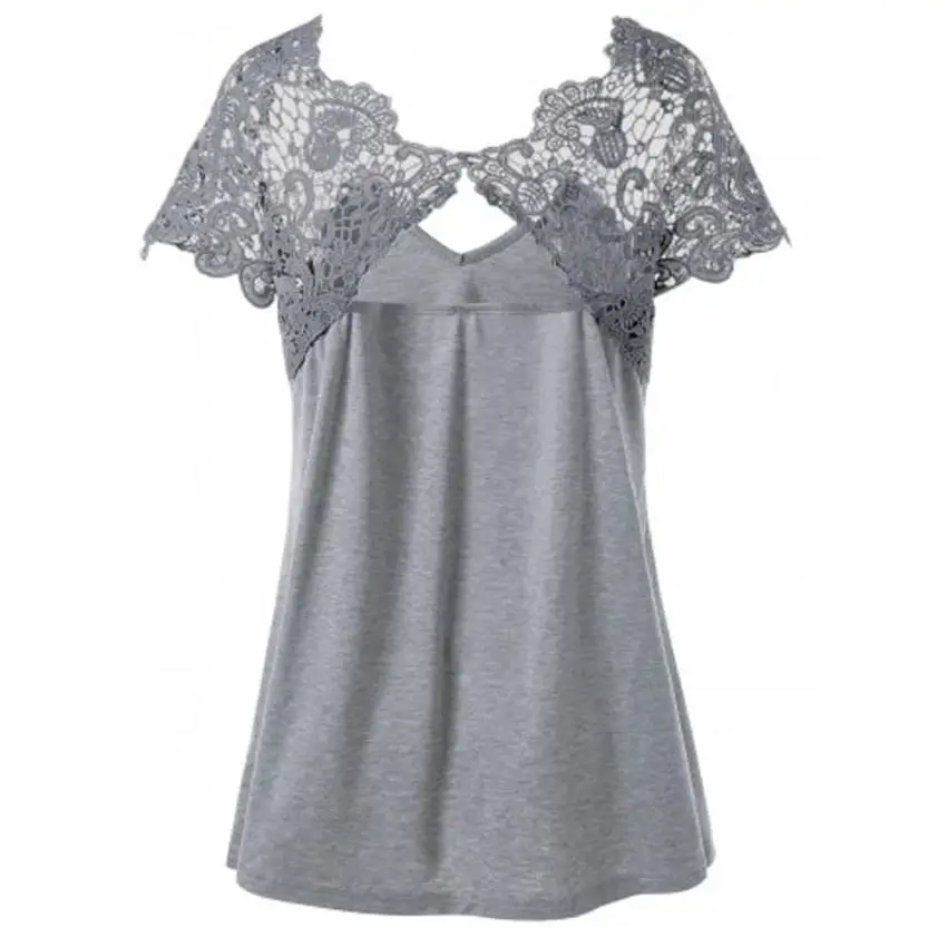 Размера плюс 5XL Blusas Mujer De Moda 2018 Женские рубашки Блузка Лето с v-образным вырезом и