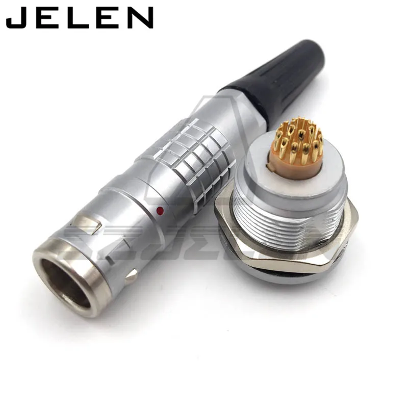 SZJELEN разъем FGG/яйцо 2 K 3 4 5 6 7 8 10 12 14 16 18 19 26pin вилки и розетки M15 круглый металлический