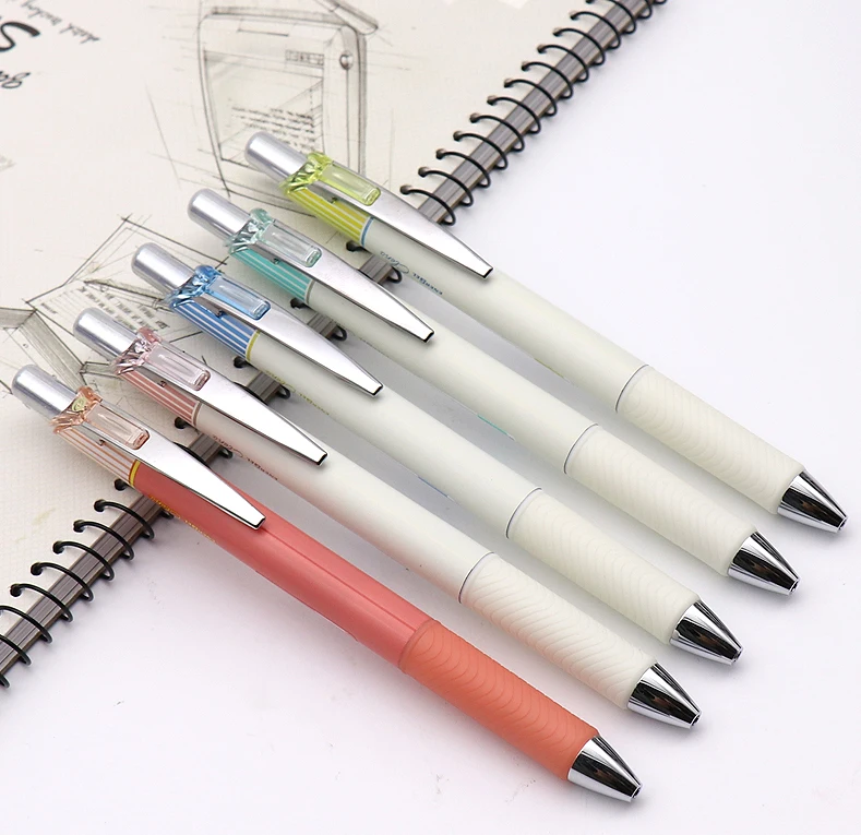 Pentel BLN75L лента гелевая ручка 0 5 мм Быстросохнущие чернила Япония|Гелевые ручки| |