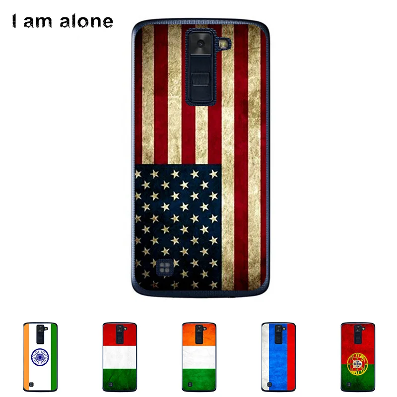 Для LG K7 5.0 дюймовый Мобильный Телефон Обложка Жесткого Пластика Case Мобильного