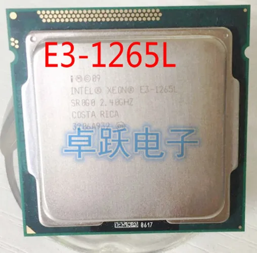 Бесплатная доставка процессор Intel ЦП Xeon E3 1265L 2 4 ГГц LGA1155 для HP MicroServer Gen8 лучше чем