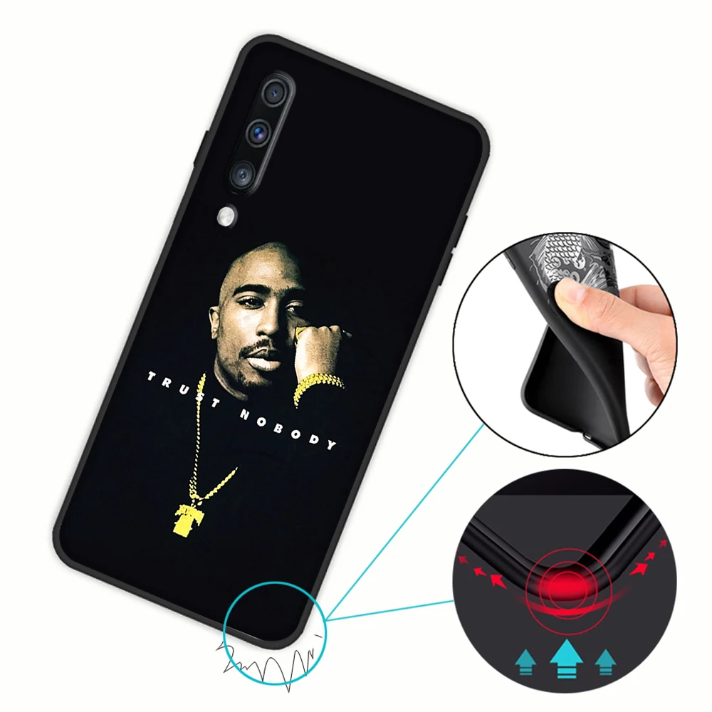 2pac Тупак и Бигги Мягкая обложка чехол для samsung Galaxy A50 A6 плюс A7 A8 A5 A9 A10 A30 A40 A70
