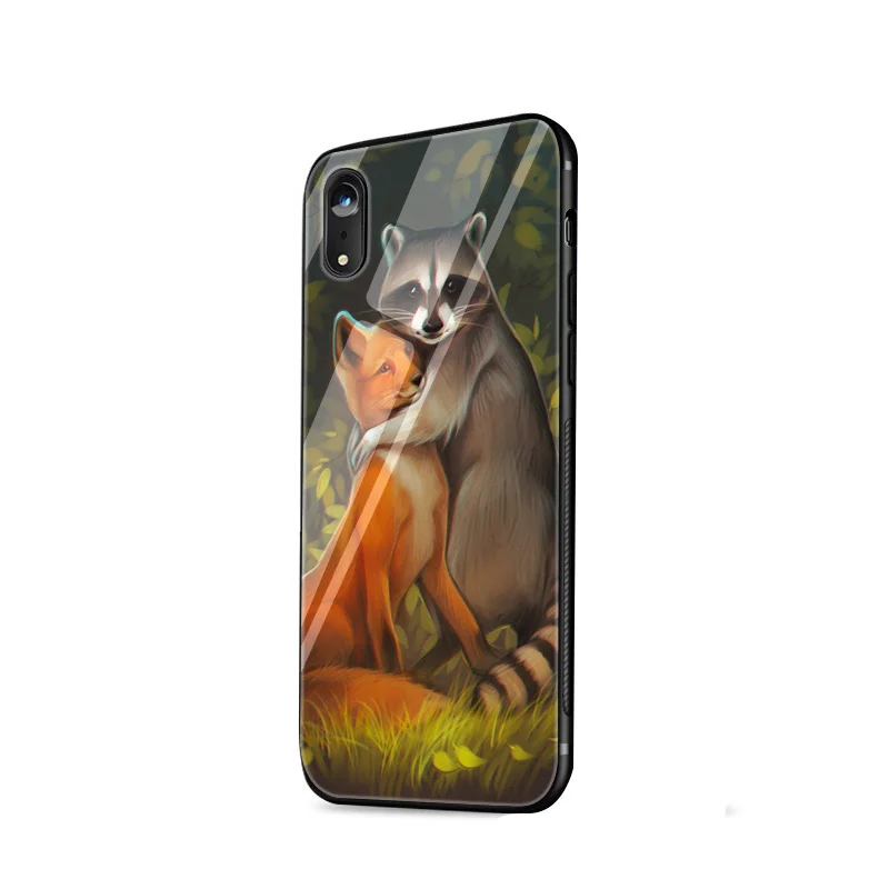 Чехол из закаленного стекла Desxz для iPhone 6 6S 7 8 Plus X XS Max XR 5 5S SE |