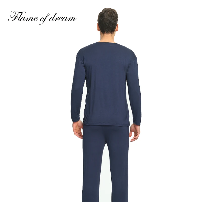 Пижама из модала Мужская одежда для сна мужская пижама комплект мужской одежды 114 - Фото №1
