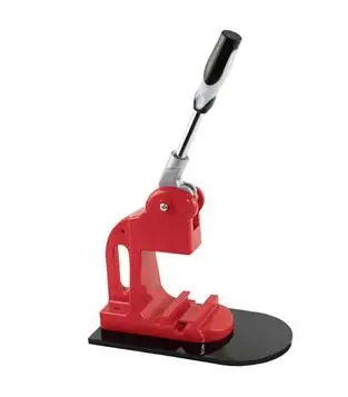 Пластик и металлический штырь персонализированные значок делает автомат | Дом