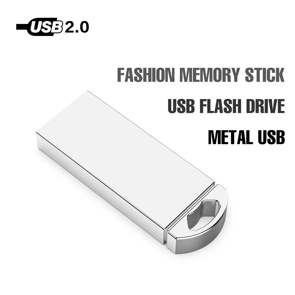 Водонепроницаемый металлический USB флеш-накопитель карта памяти 8 ГБ 16 32 64 Гб 128