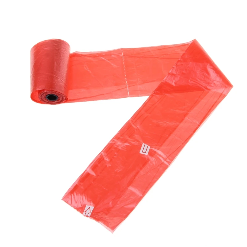 5 Roll Portable Baby Diaper Waste Bag Strollers Disposable Garbage Bags Outing Accessories | Мать и ребенок