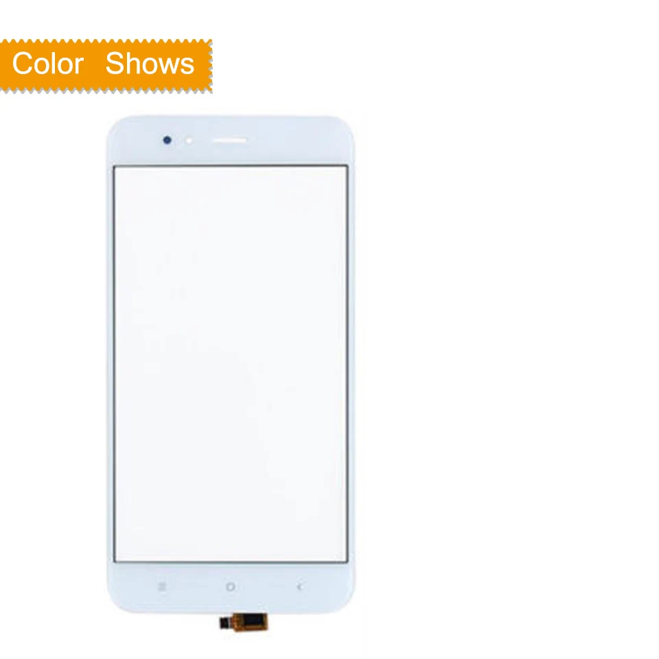 white no gift Для Xiaomi mi 5X A1 mi 5X mi A1 сенсорный экран дигитайзер сенсорная панель переднее внешнее стекло mi 5x сенсорный экран без lcd 5,5" - Цвет: white no gift