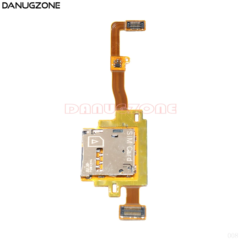 Держатель для считывателя SIM карт лоток Гнездо гибкий кабель Samsung Galaxy Tab T801 T805 T800 SM