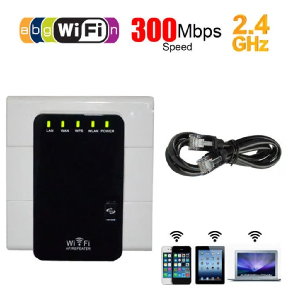 2,4G WiFi усилитель диапазона сигнала беспроводной сетевой расширитель маршрутизатор усилитель интернет-сигнала повторитель RJ45 США Великобритания ЕС вилка