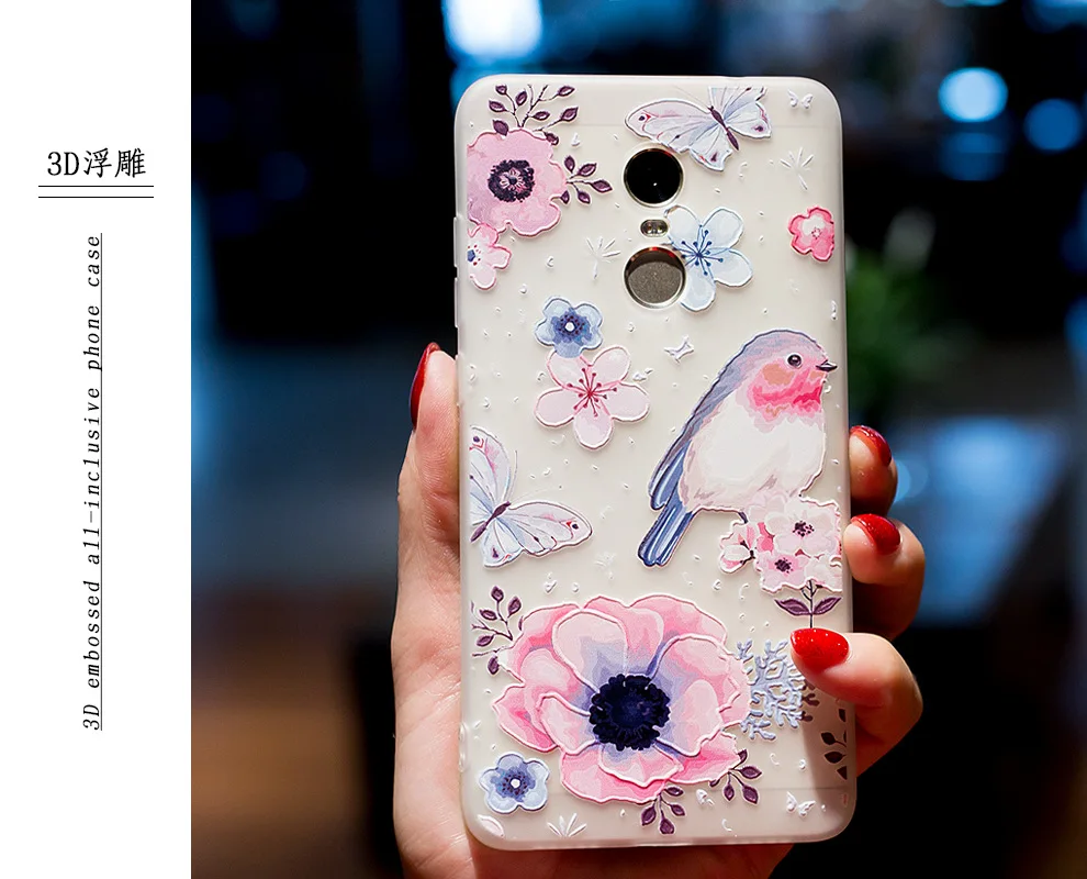 Красный рис Note4x мобильный телефон оболочки анти-осень 4x матовый все включено