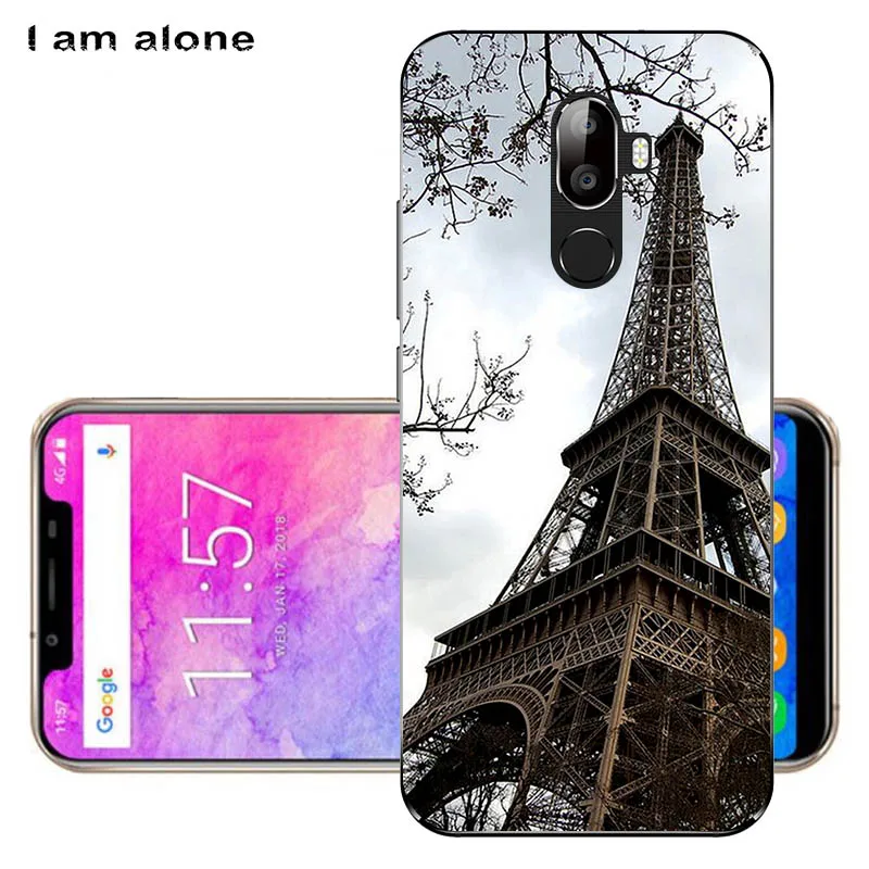 Чехлы для телефонов I am alone для Oukitel U18, 5,85 дюйма, ТПУ, милые Модные Цветные Чехлы для мобильных телефонов Oukitel U18