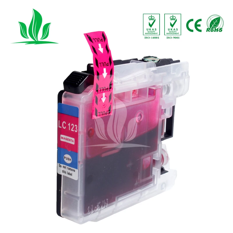 4 шт. LC123 чернильные картриджи совместимые с Brother mfc J4510DW MFC J4610DW J4710DW|ink cartridge|compatible ink