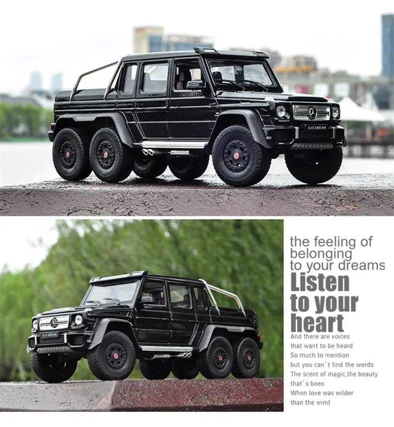 Вилли 1:24 Mercedes AMG большой G63 модель автомобиля внедорожник моделирование сплав модель автомобиля игрушка маятник