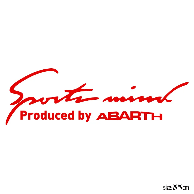 ABARTH спортивные наклейки для автомобиля Наклейка автомобиля-Стайлинг fiat 500 grande punto