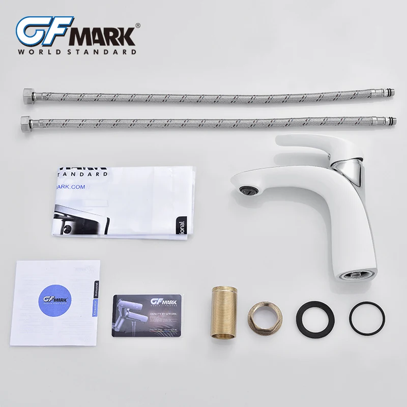 GFmark смеситель кран модельные белые черные хромированные краны с палубным