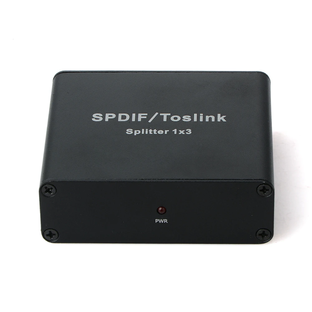 Цифровой оптический аудио переключатель высокой четкости 3 порта SPDIF Toslink
