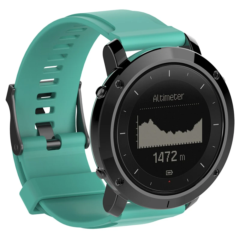 Bemorcabo силиконовый сменный ремешок для часов, фитнес-браслет для Suunto Traverse/Traverse Alpha gps, наружные часы