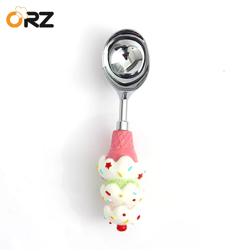 ORZ совок для мороженного ложка Смола ручка круглая формочка мороженого йогурта