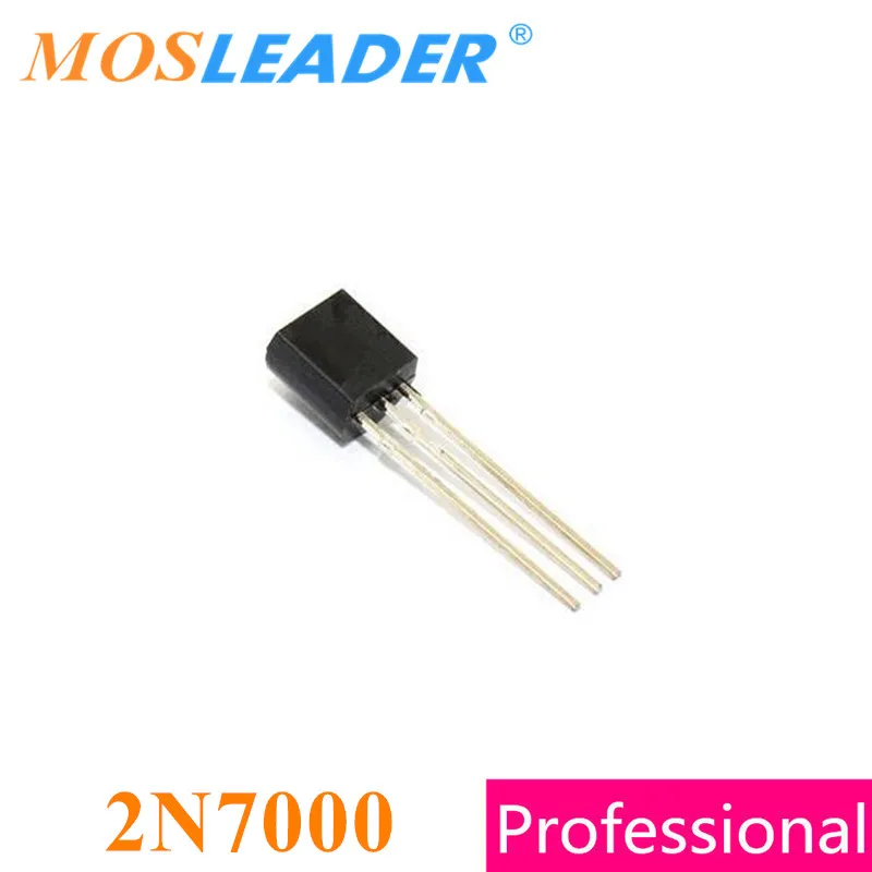 Mosleader 2N7000 TO92 1000 шт. N Channel сделано в Китае|Запасные части| |
