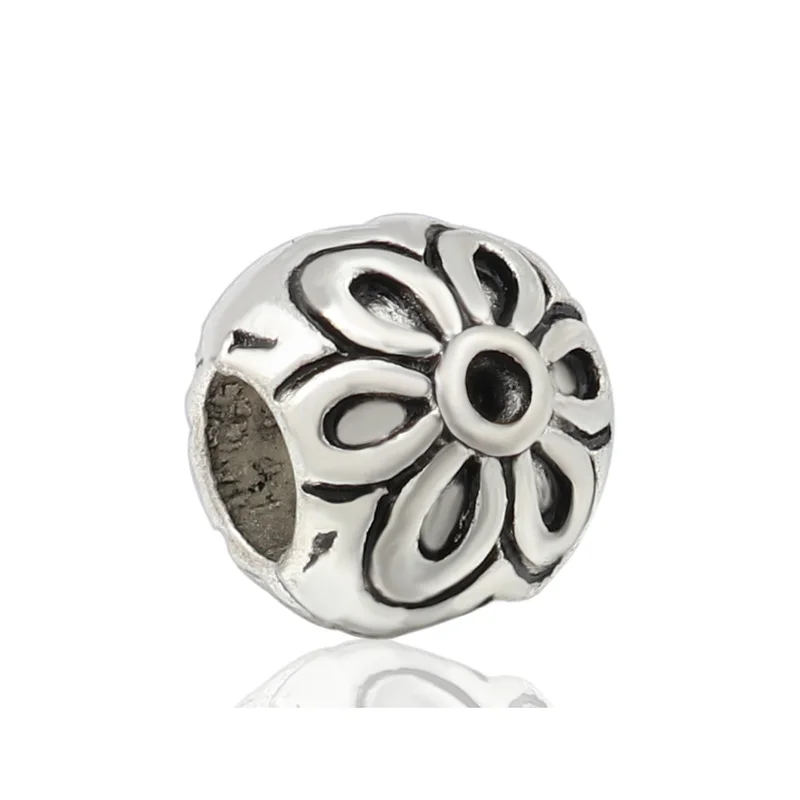 Винтажная Корона Сова листья цветок розы бусины подходят к оригинальным