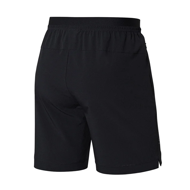 Li Ning мужские тренировочные шорты дышащие обычная посадка 86% полиэстер 14% спандекс