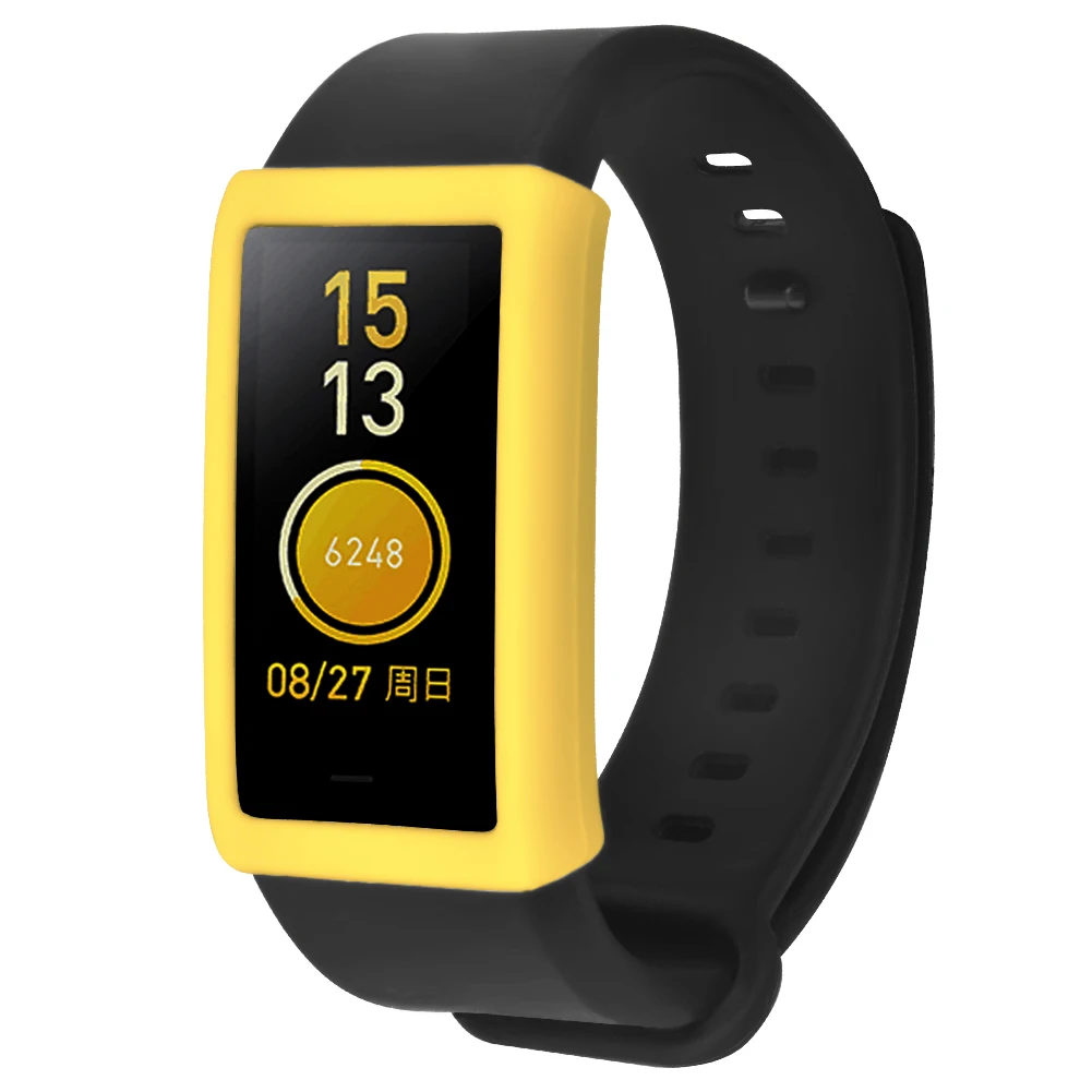 Мягкий силиконовый чехол FIFATA для Xiaomi Huami Amazfit Cor Midong защитный умного браслета