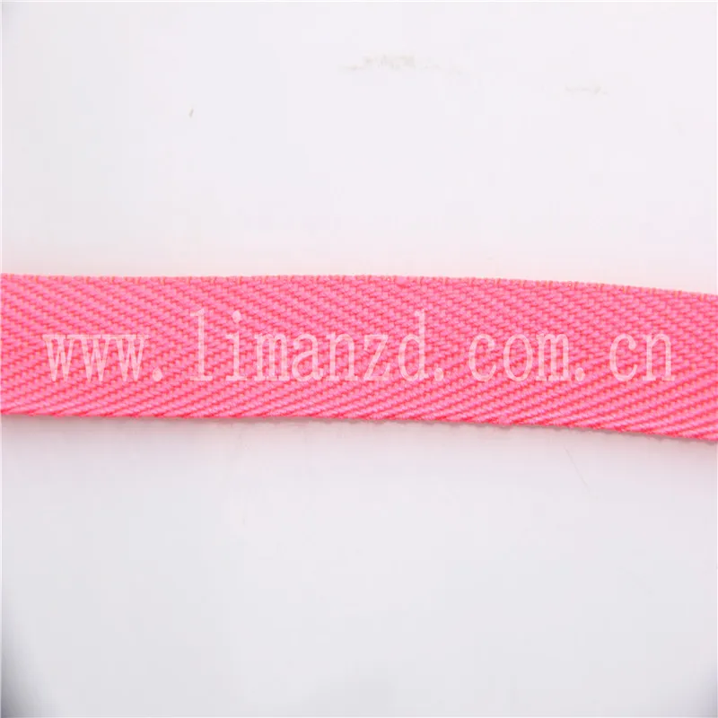 Новый елочка хлопок лента тесьма 1 5 см ширина флуоресцентный розовый цвет 5/8 дюйм